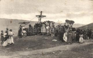 Mikófalva passiójáték, Jézus keresztrefeszítése (fl)