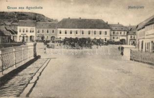 Szentágota market place