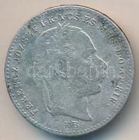 1870KB 20Kr "Váltó Pénz" Ag T:3-