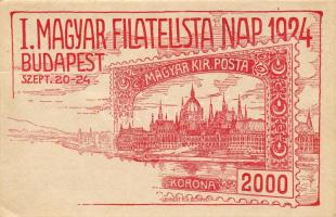 1924 Philatelist. Tag mit so Stpl