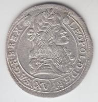 1680. XVKr Ag "Lipót" Körmöcbánya (5.46g) T:2- ph. Hungary 1680. XV Kreuzer Ag "Leopold" Kremnitz (5.46g) C:VF edge error Huszár: 1425., Unger II.: 1060.a