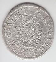 1680. XVKr Ag "Lipót" Körmöcbánya (5.46g) T:2- ph.
Hungary 1680. XV Kreuzer Ag "Leopo...