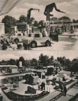 Budapesti Nemzetközi Vásár 26 db képeslap a '60-as évekből