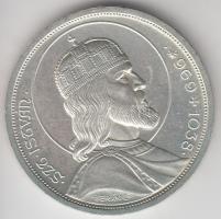 1938. 5P Ag "Szent István" T:2