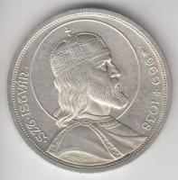 1938. 5P Ag "Szent István" T:2
