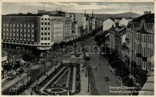 Belgrade Theresa square with trams (EK)