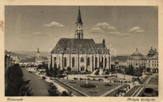 Kolozsvár, Mátyás tér / square, St. Michael&#039;s Church