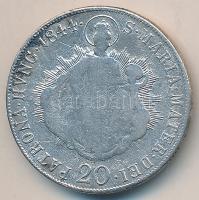 1844B 20Kr Ag "I. Ferdinánd" T:3