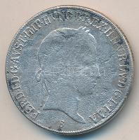 1844B 20Kr Ag "I. Ferdinánd" T:3