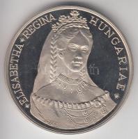 Kelemen Kristóf (1922-) 1987. "MÉE / Erzsébet királyné születésének emlékére" fém emlékérem T:PP