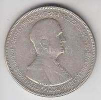 1930. 5P Ag "Horthy-jobbra" T:3