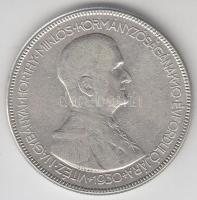 1930. 5P Ag "Horthy-jobbra" T:3