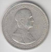 1930. 5P Ag "Horthy-jobbra" T:3