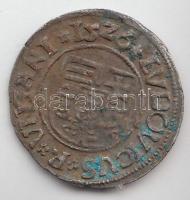 1526. Denár Ag "II. Lajos"  T:2,2-
Huszár 841.,Unger I.: 673.p