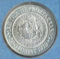 1979. 200Ft Ag "Bethlen" T:BU Eredeti MNB tokban!