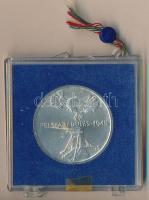 1975. 200Ft Ag "Felszabadulás" T:BU Eredeti plombált MNB plasztiktokban (sérült)