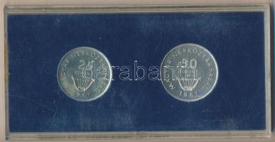 1961. 25Ft Ag + 50Ft Ag "Liszt" pár T:P Eredeti plasztiktokban!