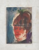 Kóródy Jenő (1922-1990): 3db akvarell, jelzéssel, 15x21-28x23,5cm