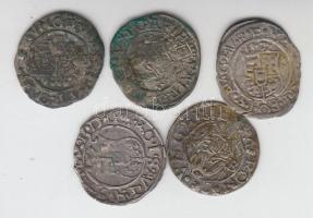 1572KB. Denár Ag "Miksa" (5x) T:2-,3 Huszár: 992., Unger II.: 766.a