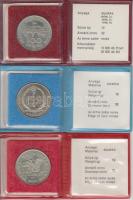 1983. 100Ft "Czóbel Béla" T:BU + 1983. 100Ft "Simon Bolivár" T:BU + 1984. 100Ft ...