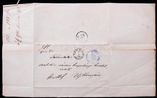 1874 A soproni fenyítőszék nyomozó levele rablási és gyilkossági ügyben