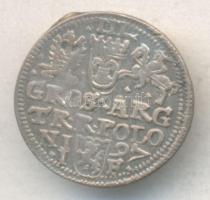 Lengyel Királyság / Olkusz 1597. 3Gr Ag "III. Zsigmond" (2.38g) T:2 Poland / Olkusz 1597. 3 Grossi Ag "Sigismund III" (2.38g) C:XF Kopicki 1055.