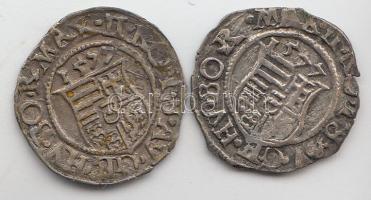 1577K-B Denár Ag "Miksa" (2x) T:2,2-,3
Huszár 993., Unger II 767.a