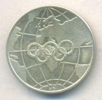 Csúcs Viktória (1934-) 1972. "München / Olimpiai láng" Ag emlékérem nemesfém és pénzverő j...