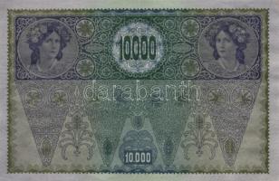 1918. 10.000K "Deutschösterreich" vízszintes felülbélyegzéssel T:II