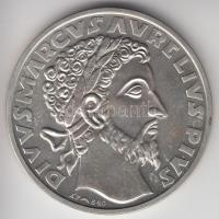 Szolláth György (1927-) / Vadász György / ÁPV 1982. "MÉE XII. Vándorgyűlése Szombathely / Marcus Aurelius" Ag emlékérem (34.99g/0.640/42.5mm) T:1