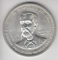 Garamkeszi János (1936-) / ÁPV 1983. "MÉE XIII. Vándorgyűlése Salgótarján / Madách Imre - Az Ember tragédiája" Ag emlékérem (34.91g/0.640/42.5mm) T:1,1-
