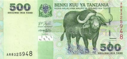 Tanzánia 2003. 500Sh + 5000Sh T:I Tanzania 2003. 500 Shilingi + 5000 Shilingi C:Unc