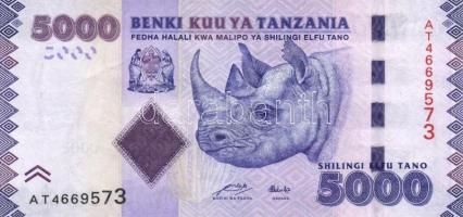 Tanzánia 2003. 500Sh + 5000Sh T:I
Tanzania 2003. 500 Shilingi + 5000 Shilingi C:Unc