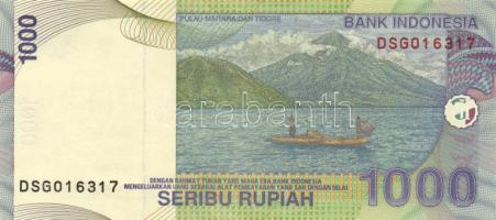 Indonézia 2000.1000R + 2001. 5000R T:I Indonesia 2000. 1000 Rupiah + 2001. 5000 Rupiah C:Unc