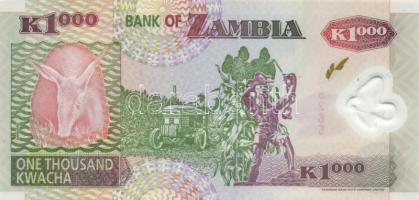 Kongó/Madagaszkár/Zambia 3db modern bankjegy T:I
Congo/Madagascar/Zambia 3pcs of modern banknotes C:...