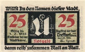 6db vegyes helyi pénz, német, francia és szlovén városokból T:vegyes
6 different local money from Ge...