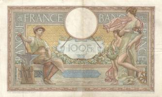 Franciaország 1932. 100Fr  T:III
France 1932. 100Fr C:F