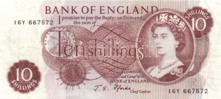Nagy-Britannia 1966-70. 10Sh T:II- Great Britain 1966-70. 10 Shillings C:VF