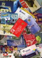 76 db főleg magyar telefonkártya