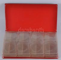 Berakó album 4x8db nagyméretű érme tárolására használt állapotban