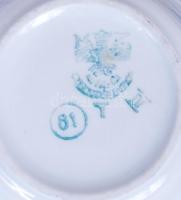 Csehszlovák porcelán kávés készlet. Hiánytalan, jó állapotban