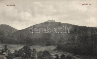 Homonna Jeszenő castle (small tear)