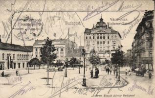 Budapest V. Városház tér, Váci utca, Divald