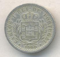 Portugália 1900. 100R T:2- Poerugal 1900. 100 Reis C:VF