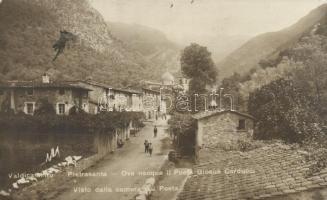 Pietrasanta - Valdicastello birthplace of the poet Giosue Carducci