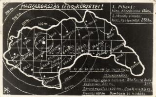 Magyarország légi körzetei 1941-et követően