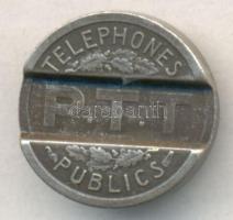 Franciaország 1937. telefonérme T:2 France 1937. telephone token C:XF