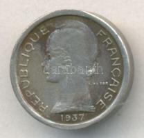 Franciaország 1937. telefonérme T:2
France 1937. telephone token C:XF