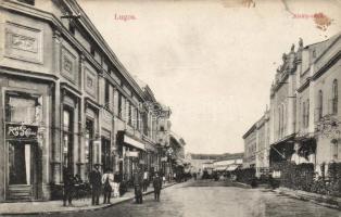 Lugos Király utca / street, Café Royal (fa)