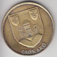DN Csókakő /  Az eelső köztéri Horthy Miklós szoborért" fém emlékérem (41mm) T:2-